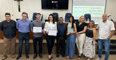 Câmara de Vereadores reconhece trabalho de colaboradores da Águas de Matão, com Moção de Aplauso