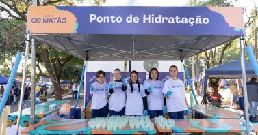 Águas de Matão distribui mais de 2.500 litros de água potável durante a 78ª edição do Corpus Christi